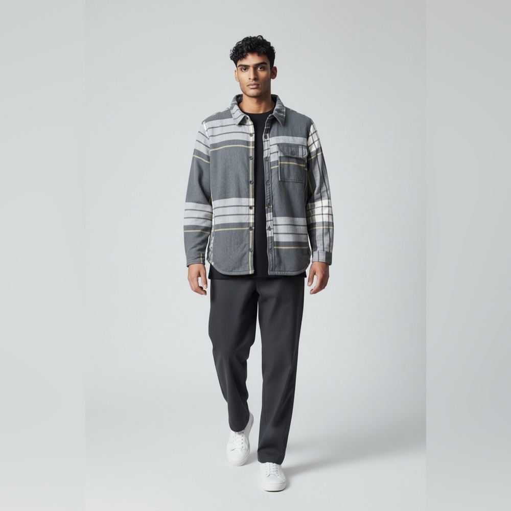 The North Face Men's
Campshire Flannel Shirt -Grey
Heather